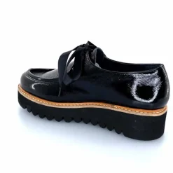 Masculin|Mocassins<Myma Mocassins 8065/00 Cuir Vernis Fripé Noir