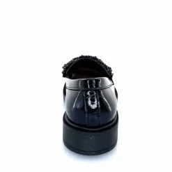 Elégant|Bijoux<Myma Mocassins 7822/00 Cuir Vernis Frippé Noir
