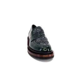 Elégant|Mocassins<Pertini Mocassins 32416 D8 Cuir Vernis Vert