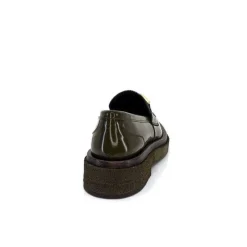 Elégant|Mocassins<Pertini Mocassins 32420 D4 Cuir Glacé Kaki