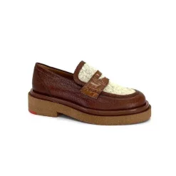 Mocassins<Pertini Mocassins 32416 D10 Cuir Marron