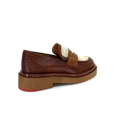 Mocassins<Pertini Mocassins 32416 D10 Cuir Marron
