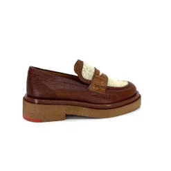Mocassins<Pertini Mocassins 32416 D10 Cuir Marron