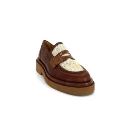 Mocassins<Pertini Mocassins 32416 D10 Cuir Marron