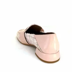 Elégant|Mocassins<Philippe Morvan Mocassins 5030 Pm01 Cuir &amp; Textile Rose