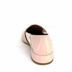 Elégant|Mocassins<Philippe Morvan Mocassins 5030 Pm01 Cuir &amp; Textile Rose