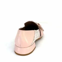 Elégant|Mocassins<Philippe Morvan Mocassins 5030 Pm01 Cuir &amp; Textile Rose
