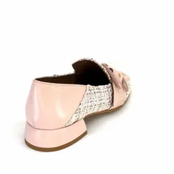 Elégant|Mocassins<Philippe Morvan Mocassins 5030 Pm01 Cuir &amp; Textile Rose