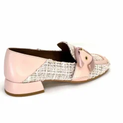 Elégant|Mocassins<Philippe Morvan Mocassins 5030 Pm01 Cuir &amp; Textile Rose