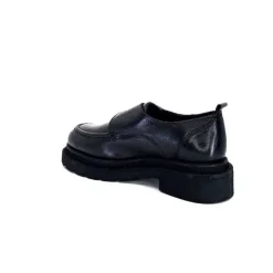 Masculin|Mocassins<398-ivoire Mocassins Plateforme Ivoire 3265-3315 Eva Cuir Noir