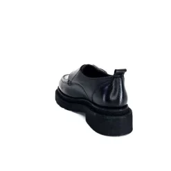 Masculin|Mocassins<398-ivoire Mocassins Plateforme Ivoire 3265-3315 Eva Cuir Noir