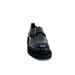 Masculin|Mocassins<398-ivoire Mocassins Plateforme Ivoire 3265-3315 Eva Cuir Noir