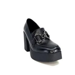 Elégant|Mocassins<noa harmon Mocassins Trotteurs 9555-06 Roco Cuir Noir