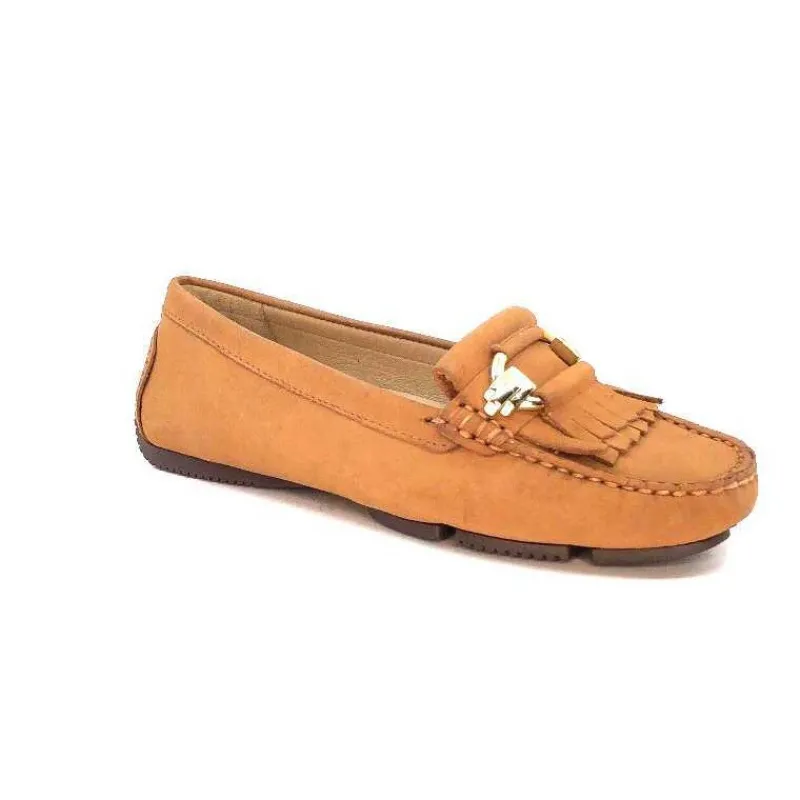 Mocassins<Ivoire0575a MocassinsIvoire60509 CoimbraNubuck Tan