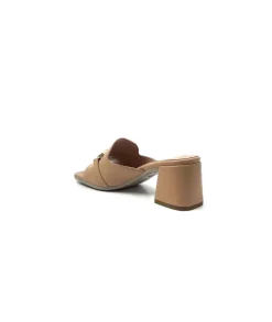 Basic|Mules<Ivoire0351a Mules à Talon Ivoire 8455926 Cuir Sabbia Marron