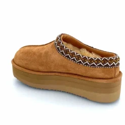 Montagne|Fourrure<sweet heritage Mules Fourrées Glace Daim Camel