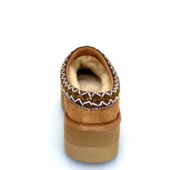 Montagne|Fourrure<sweet heritage Mules Fourrées Glace Daim Camel