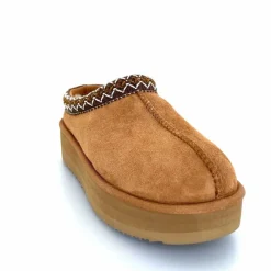 Montagne|Fourrure<sweet heritage Mules Fourrées Glace Daim Camel