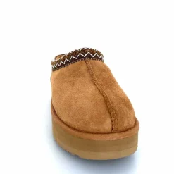 Montagne|Fourrure<sweet heritage Mules Fourrées Glace Daim Camel