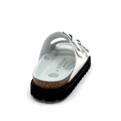 Basic|Plagettes<genuins factory s.l Mules Genuins G105681 Cuir Blanc