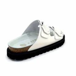 Basic|Plagettes<genuins factory s.l Mules Genuins G105681 Cuir Blanc