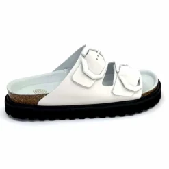 Basic|Plagettes<genuins factory s.l Mules Genuins G105681 Cuir Blanc