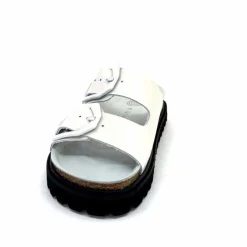 Basic|Plagettes<genuins factory s.l Mules Genuins G105681 Cuir Blanc