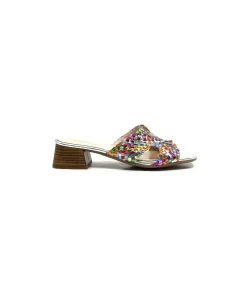 Fantaisie|Décontracté<Ivoire0303 Mules Ivoire 23041 Cuir Multicolore