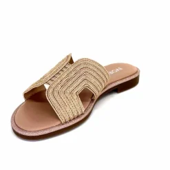 Vacances|Décontracté<Ivoire0351a Mules Ivoire 161902 Textile Cipria Nude