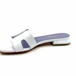 Vacances|Mules<Ivoire0248 Mules Ivoire 5237 Vernis Blanc