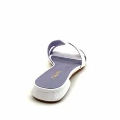Vacances|Mules<Ivoire0248 Mules Ivoire 5237 Vernis Blanc