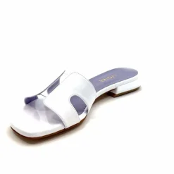 Vacances|Mules<Ivoire0248 Mules Ivoire 5237 Vernis Blanc