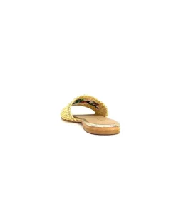 Vacances|Décontracté<fiorina Mules Ivoire S190 Raphia Beige