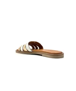 Vacances|Mules<382-ivoire Mules Ivoire Tml 28 Cuir Blanc Or BlancOr