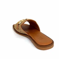 Vacances<382-ivoire Mules Ivoire Tml 49T Raffia Coconut