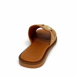 Vacances<382-ivoire Mules Ivoire Tml 49T Raffia Coconut
