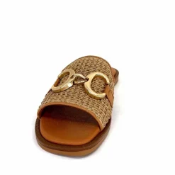 Vacances<382-ivoire Mules Ivoire Tml 49T Raffia Coconut