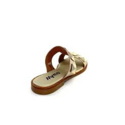 Vacances|Mules<Myma Mules 7521 Cuir Or