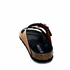 Vacances|Plagettes<Ivoire0473a Mules Plagettes Ivoire 11.71.13843.410 Cuir Marron