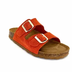 Vacances|Décontracté<Ivoire0473a Mules Plagettes Ivoire 11.71.2878.559 Daim Orange