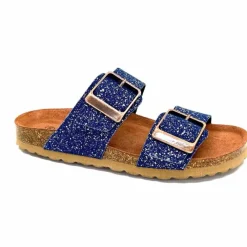 Vacances|Décontracté<Ivoire0098a Mules Plagettes Ivoire 2011.180 Jeans Platino Bleu