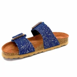 Vacances|Décontracté<Ivoire0098a Mules Plagettes Ivoire 2011.180 Jeans Platino Bleu