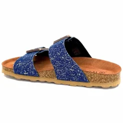 Vacances|Décontracté<Ivoire0098a Mules Plagettes Ivoire 2011.180 Jeans Platino Bleu