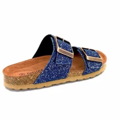 Vacances|Décontracté<Ivoire0098a Mules Plagettes Ivoire 2011.180 Jeans Platino Bleu