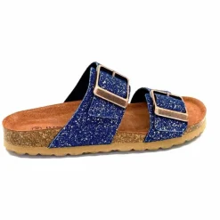 Vacances|Décontracté<Ivoire0098a Mules Plagettes Ivoire 2011.180 Jeans Platino Bleu