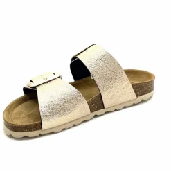 Vacances|Plagettes<Ivoire0473a Mules Plagettes Ivoire 11.71.14175.407 Métal Dé Or