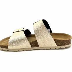 Vacances|Plagettes<Ivoire0473a Mules Plagettes Ivoire 11.71.14175.407 Métal Dé Or