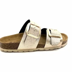 Vacances|Plagettes<Ivoire0473a Mules Plagettes Ivoire 11.71.14175.407 Métal Dé Or