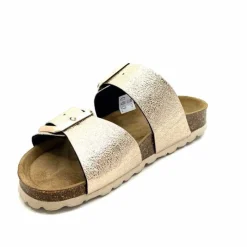 Vacances|Plagettes<Ivoire0473a Mules Plagettes Ivoire 11.71.14175.407 Métal Dé Or