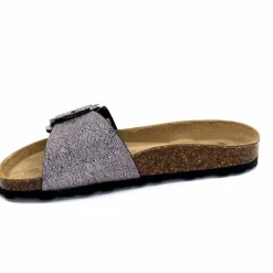 Vacances|Décontracté<Ivoire0473a Mules Plagettes Ivoire 11.71.14.351.413 Métal Gris GrisMétal